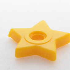 107 Yellow Star (package of 100)