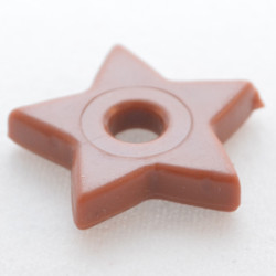 107 Brown Star (package of 100)