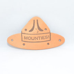584 (#225) - Campaign Hat Neckerchief Slide