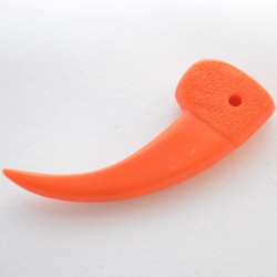 116 - Orange Plastic Bear Sized Claw (Package of 25)