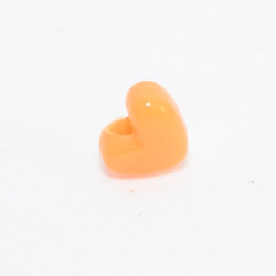 112 - Orange Heart (Package of 100)