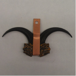 705 - Black / Copper - Claw Medallion (Package of 5) 705 - Black / Copper - Claw Medallion (Package of 5)