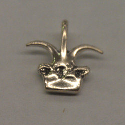 801 - Sterling Silver - Sm Points Out Claw Pendant (Package of 10)