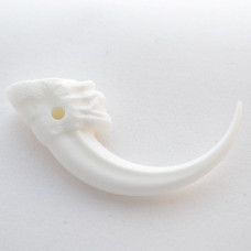 103 - White Eagle Sized Claw (Package of 25)