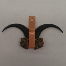705 - Black / Copper - Claw Medallion (Package of 5)